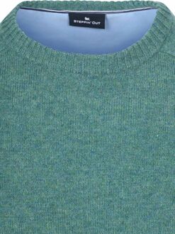 Trui Lamswol Aqua Groen Turquoise - XXL