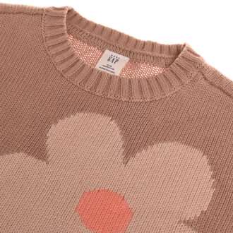 Trui lange mouw 484730 meisje - maat 12-18M / 80cm Roze