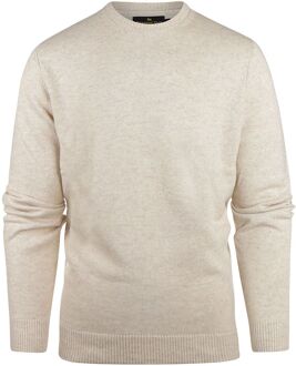 Trui Melange Ecru Beige - XXL,3XL