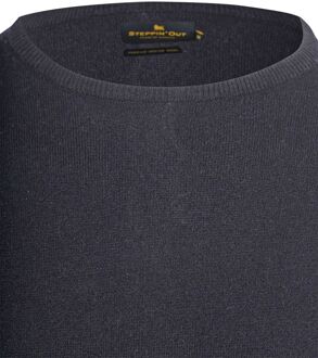 Trui Merinowol Navy Donkerblauw - L,M,XL,XXL