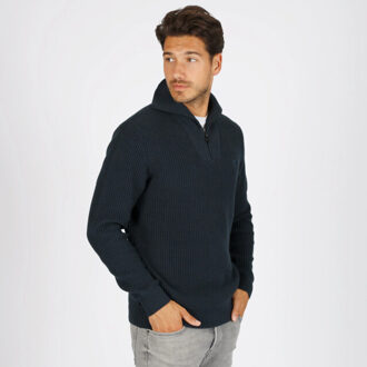 Trui noordhoek donker - maat XL Blauw