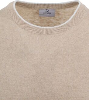 Trui O-Hals Johan Beige - XL