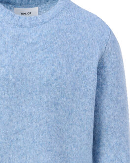 Trui ronde hals - maat XL Blauw