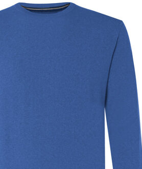 Trui ronde hals - maat XXL Blauw