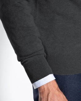 Trui ronde hals - maat XXXL Grijs