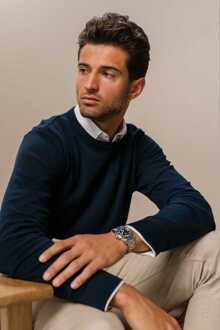 Trui Ronde hals - Marine - maat S Navy