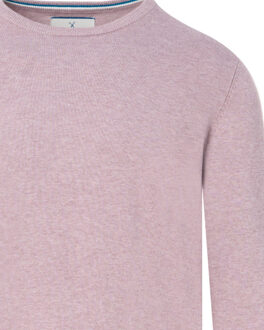 Trui ronde hals Paars - XXL