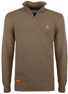 Trui woudrichem - - maat XXS Taupe