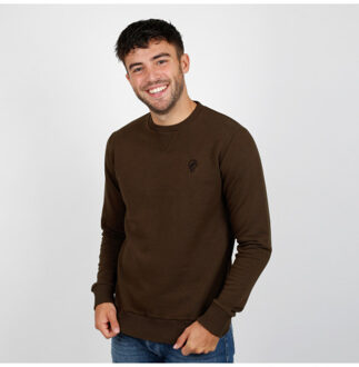 Trui zaandijk chocolade Bruin - S