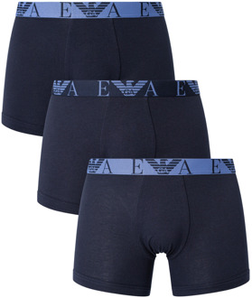 Trunk Boxershorts Heren (2-pack) donker blauw - paars - L