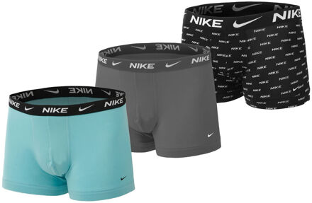 Trunk Boxershorts Onderbroek - Mannen - zwart - blauw  - grijs