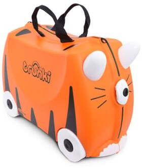 Trunki Ride-On Kinderkoffer Tipu de Tijger Oranje