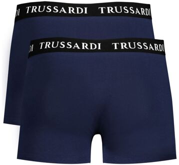 Trussardi 2-pack Boxershorts Donkerblauw