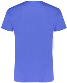 Trussardi Greyhound Logo Korte Mouwen T-Shirt Middelblauw