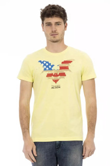 Trussardi Heren T-shirt van Trussardi - geel