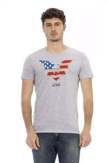 Trussardi Heren T-shirt van Trussardi - grijs