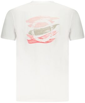 Trussardi Katoenen T-shirt - maat XL Lichtgrijs