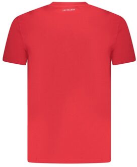 Trussardi Milano Logo T-shirt Klaproos - M