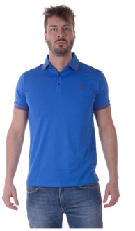 Trussardi Polo Shirts Trussardi , Blue , Heren - 4XL