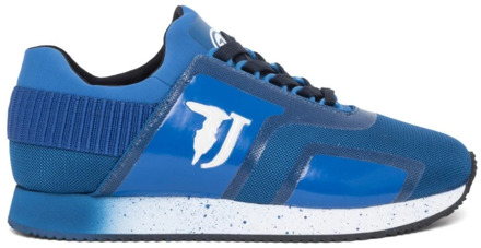 Trussardi sneakers - 77a00154 Trussardi , Blue , Heren - 40 EU