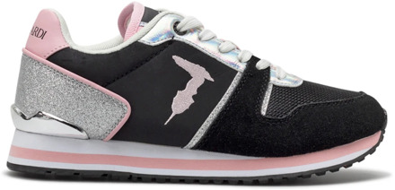 Trussardi Sneakers berberis mix pi leer Trussardi , Black , Dames - 36 EU
