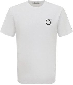 Trussardi T-Shirts Trussardi , White , Heren - Xl,L,M,S