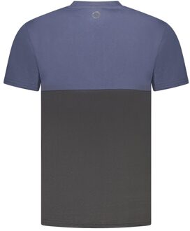 Trussardi Twee-kleurige Crew Neck T-shirt Donkergrijs - M