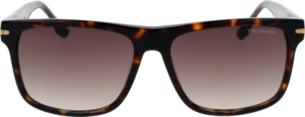 Trussardi Zonnebril TSM9006 G21 57 Bruin