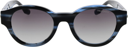 Trussardi Zonnebril TSM9008 E02 51 Zwart