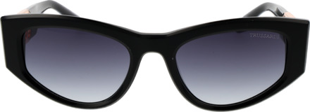 Trussardi Zonnebril TSW9013 A02 54 Zwart