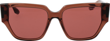 Trussardi Zonnebril TSW9023 T03 55 Bruin - One Size