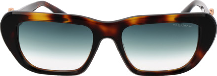 Trussardi Zonnebril TSW9024 G23 54 Bruin