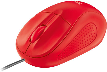 Trust 21793 USB Optisch 1000 DPI Ambidextrous Rood muis