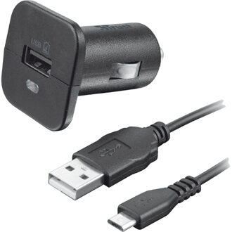 Trust 5W Car Charger met Micro-USB-kabel Zwart