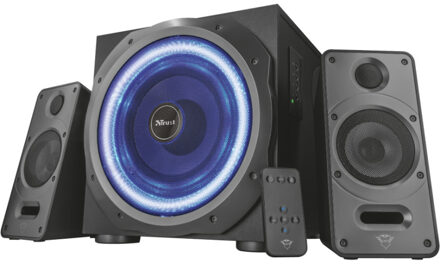 Trust GXT 688 Torro 2.1 Speaker Set - Gaming PC speaker Zwart