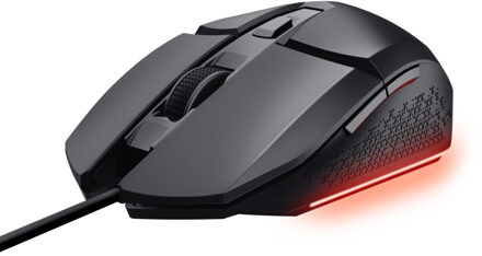 Trust GXT109 Felox Verlichte Gaming-muis Muis Zwart