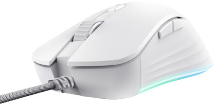 Trust GXT924W YBAR+ muis Gamen Rechtshandig USB Type-A Optisch 25600 DPI