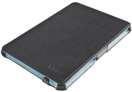 Trust , Hardcover Skin & Folio Stand for iPad Mini (Black)