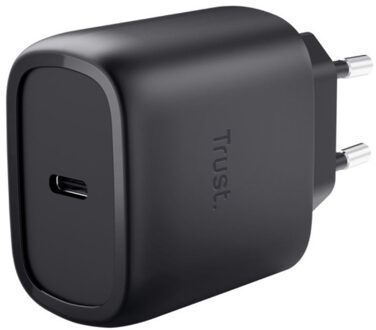 Trust MAXO 45W USB-C GAN CHARGER Oplader Zwart