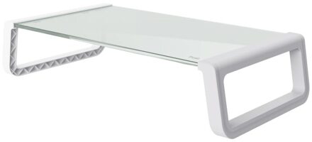 Trust Monta Monitorstandaard van gehard glas Desktop accessoire Wit