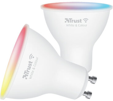 Trust Slimme WiFi Ledspot GU10 Wit & Kleur (duo-pack) Ledlamp