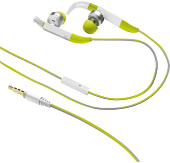 Trust Urban Fit - In-ear Sport Oordopjes - Groen/Wit