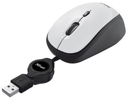 Trust Yvi Retractable Mouse Muis