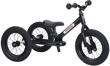 Trybike loopfiets steel 2-in-1 zwart