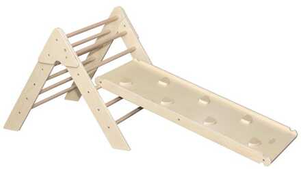 Tryco montessori klimrek met glijbaan