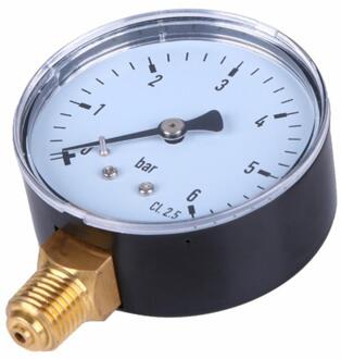 TS-Y91 1/4 Inch Npt 0-300psi 20bar Manometer Luchtcompressor Manometer Water Druk Tester type3