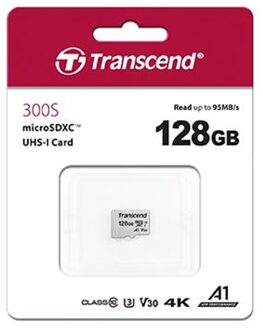 TS128GUSD300S-A flashgeheugen 128 GB MicroSDXC NAND Klasse 10