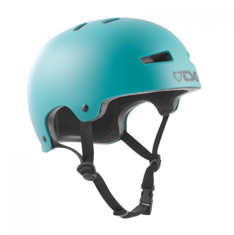 TSG Evolution Solid Color Satin Cauma Green - Skate Helm
