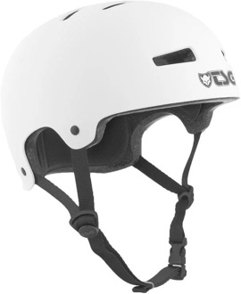 TSG Evolution Youth Satin White - Skate Helm