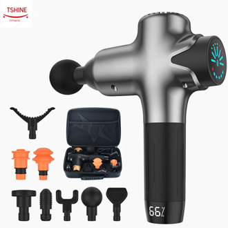 Tshine Massage Gun Electric Neck Massager Smart Hit Fascia Gun for Body Massage Relaxation Fitness Muscle Pain Relief